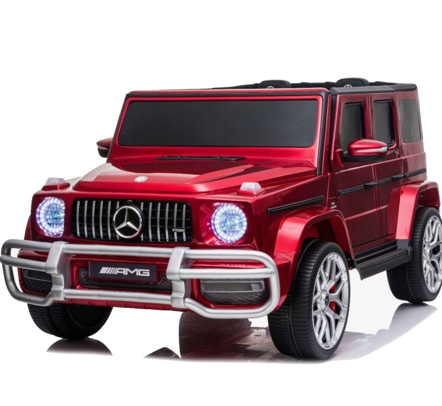 Ride On Toys OutdoorToys Ride On Jeeps | Licensed 4Wd High Door Mercedes Amg G63 24V Ride On Jeep