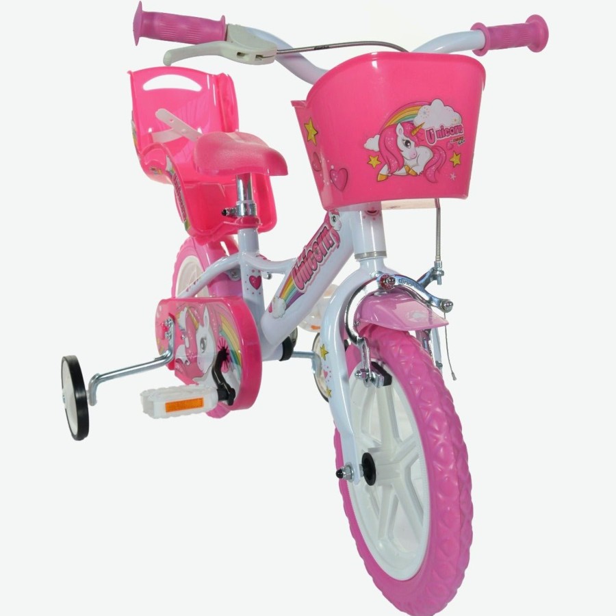 Ride On Toys OutdoorToys Kids Bikes | Licensed Children'S Pedal Bike - Unicorn 12" Wheel Bicycle