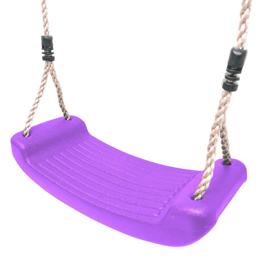 Swings OutdoorToys Swing Accessories | Rebo Replacement Single Swing Seat - Purple