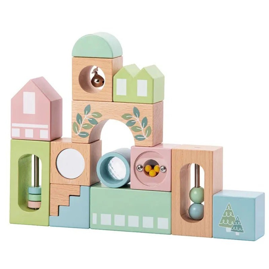 Garden Toys OutdoorToys Baby Toys | Polarplay Wooden Music Stacking Wooden Block Set