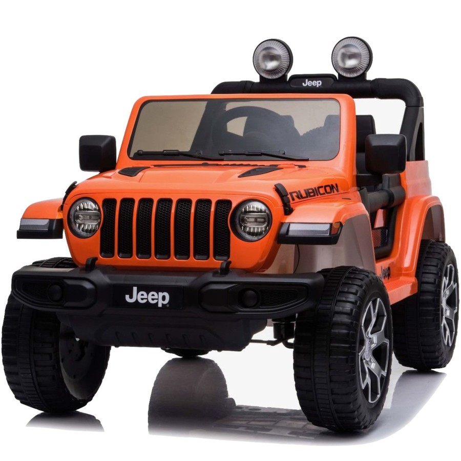 Ride On Toys OutdoorToys Ride On Jeeps | Jeep Wrangler Rubicon 12V Electric Ride On Jeep