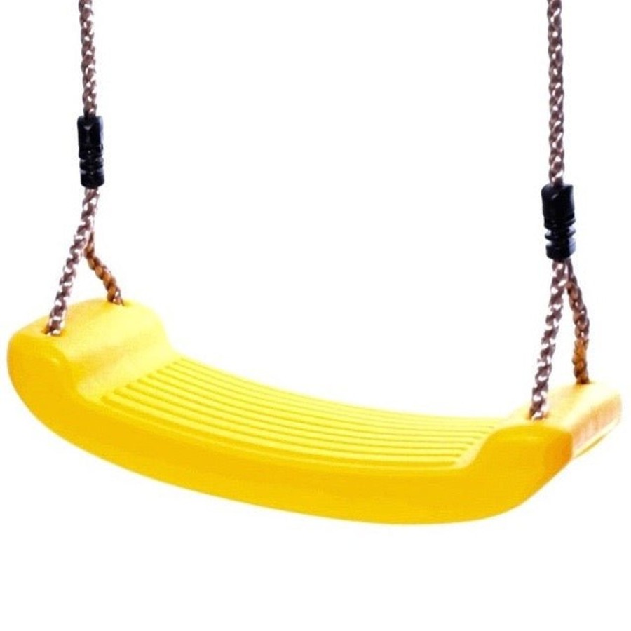 Climbing Frames OutdoorToys Accessories & Addons | Rebo Single Swing Seat - Yellow