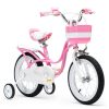 Ride On Toys OutdoorToys Kids Bikes | Royalbaby Little Swan 16" Unisex Kids Bike With Stabilisers