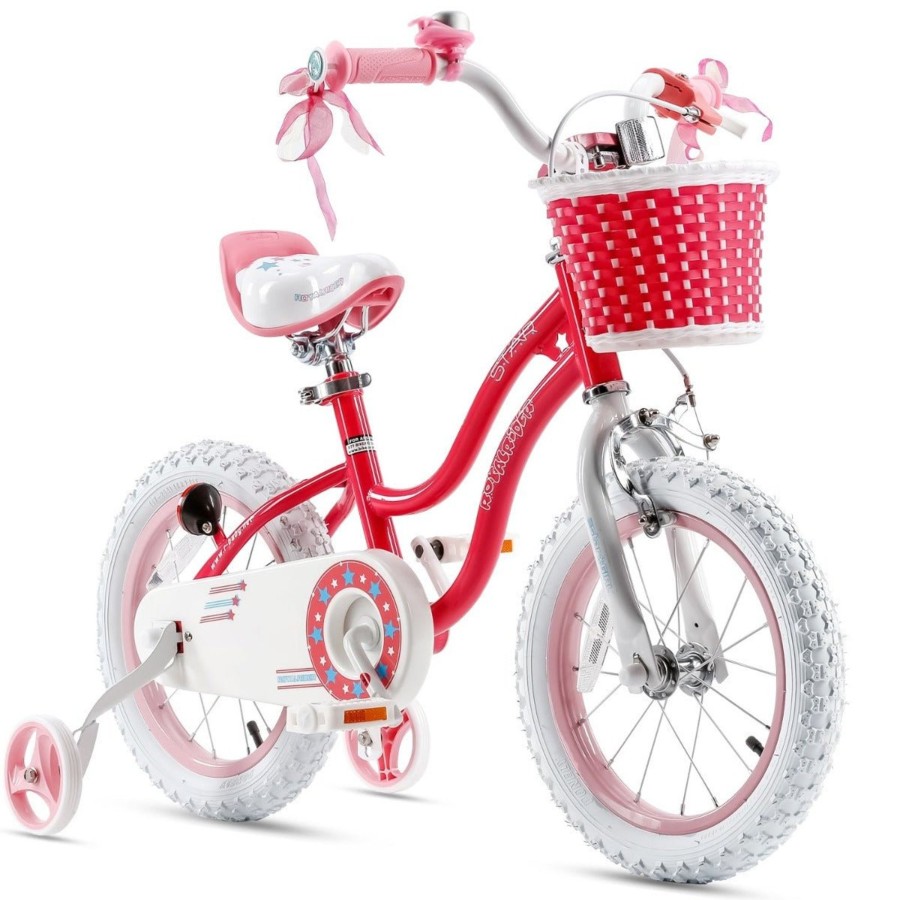 Ride On Toys OutdoorToys Kids Bikes | Royalbaby Stargirl 16" Unisex Kids Bike With Stabilisers