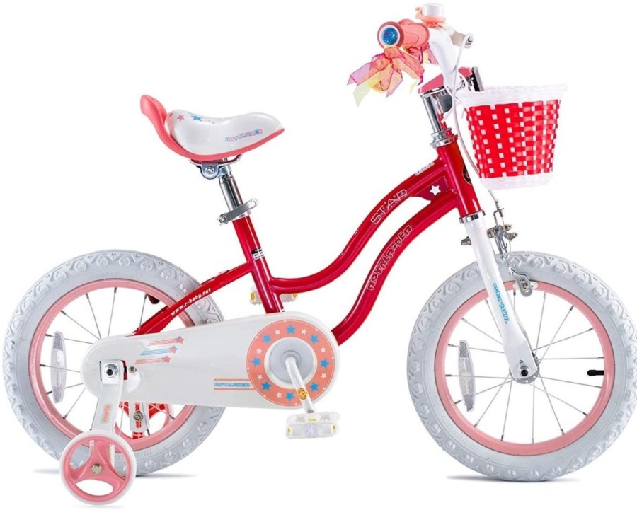 Ride On Toys OutdoorToys Kids Bikes | Royalbaby Stargirl 16" Unisex Kids Bike With Stabilisers