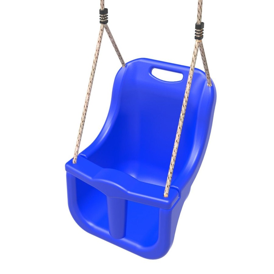 Swings OutdoorToys Swing Accessories | Rebo Baby Swing Seat - Blue