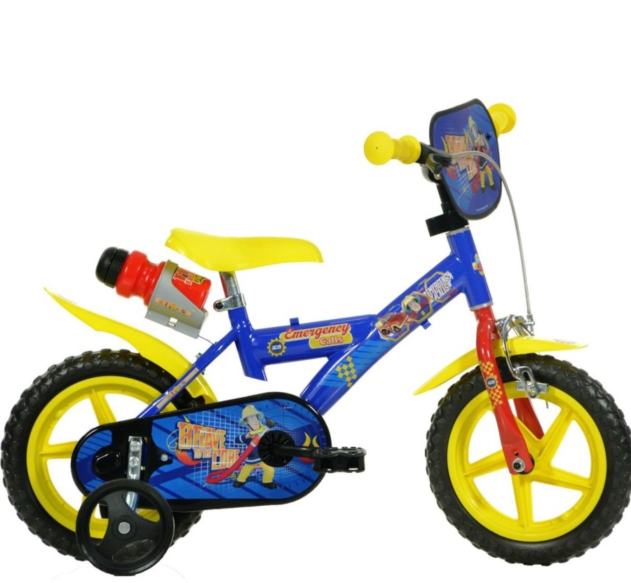 Ride On Toys OutdoorToys Kids Bikes | Licensed Children'S Pedal Bike - Fireman Sam 12" Wheel Bicycle