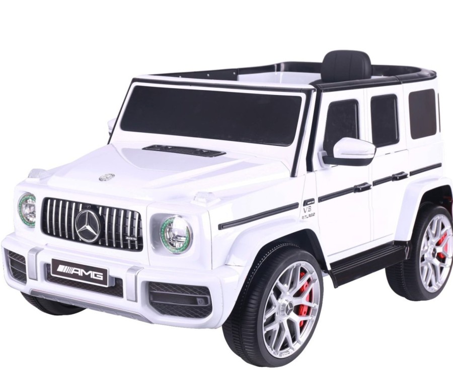 Ride On Toys OutdoorToys Ride On Jeeps | Licensed High Door Mercedes Amg G63 12V Ride On Jeep