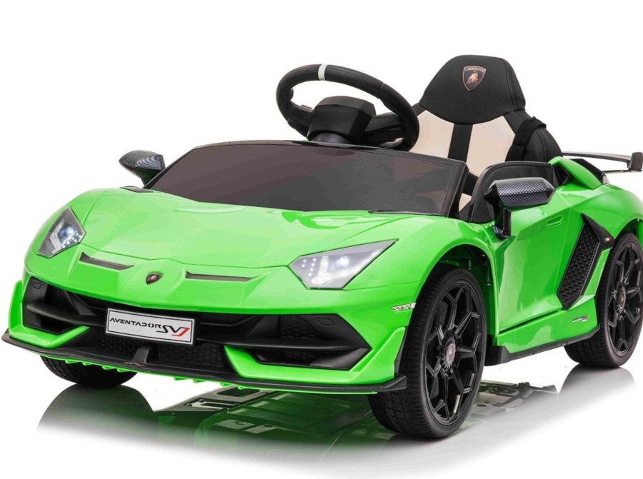 Ride On Toys OutdoorToys Ride On Cars | Licensed Lamborghini Aventador Svj 12V Ride On Kids Electric Car