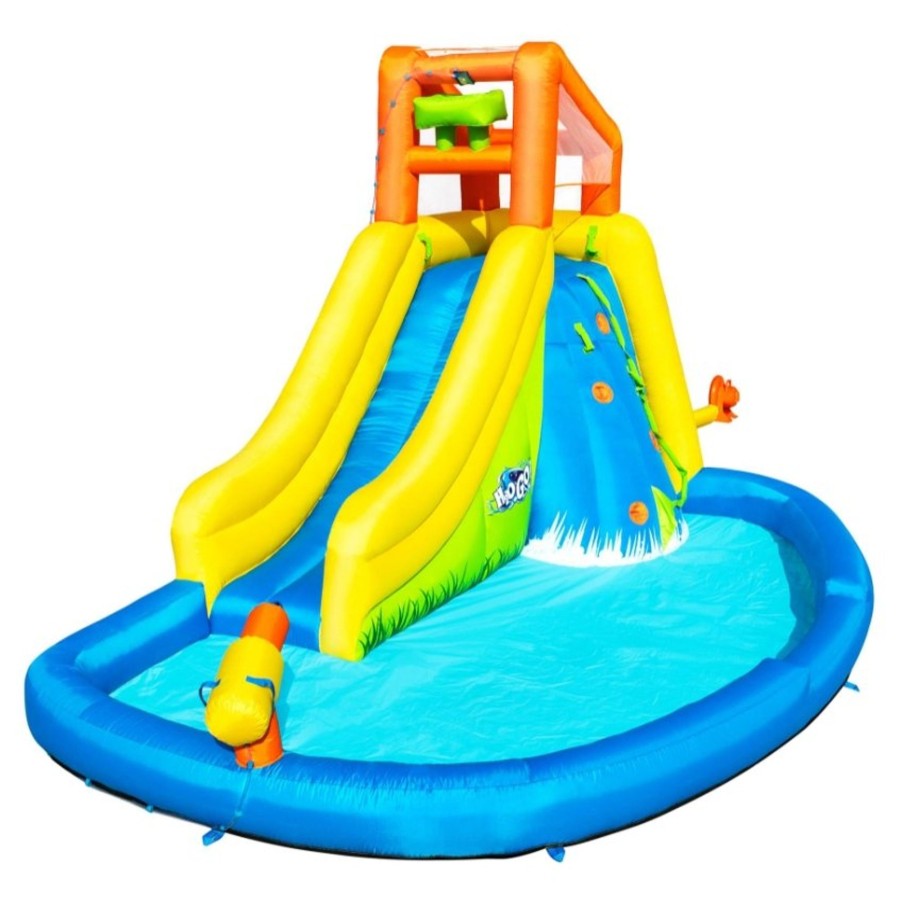 Swimming Pools OutdoorToys Inflatable Water Slides | Bestway H20Go! Mount Splashmore Mega Water Park Bw53345