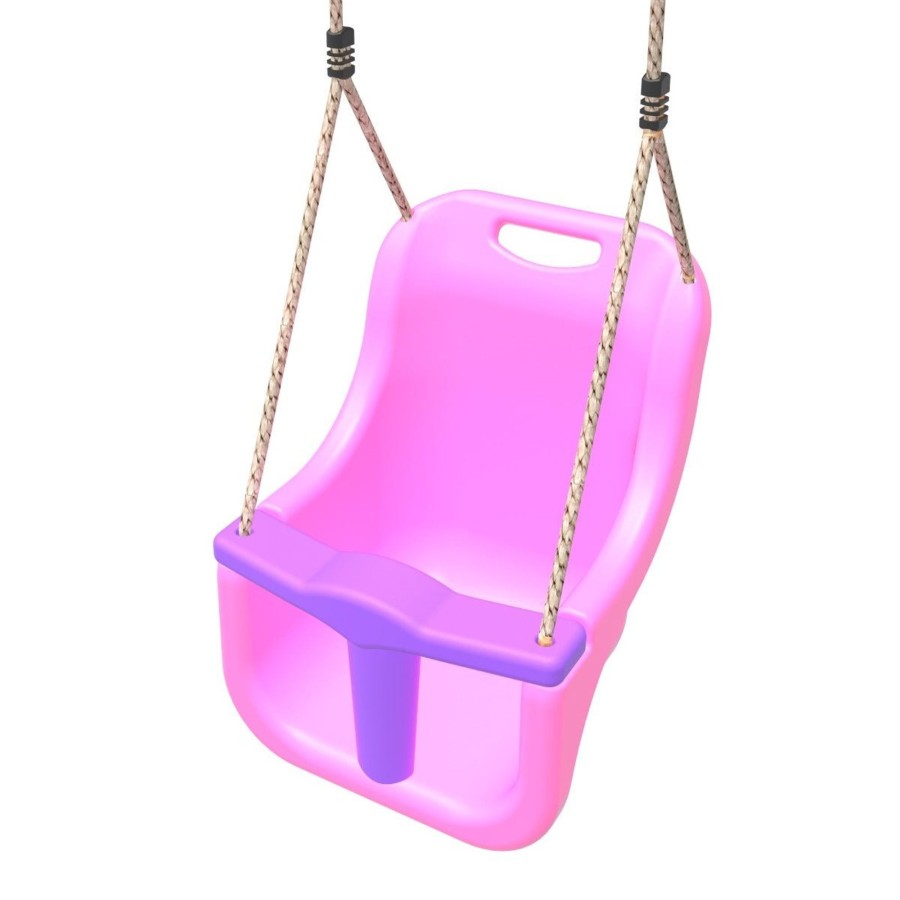 Swings OutdoorToys Swing Accessories | Rebo Baby Swing Seat - Pink