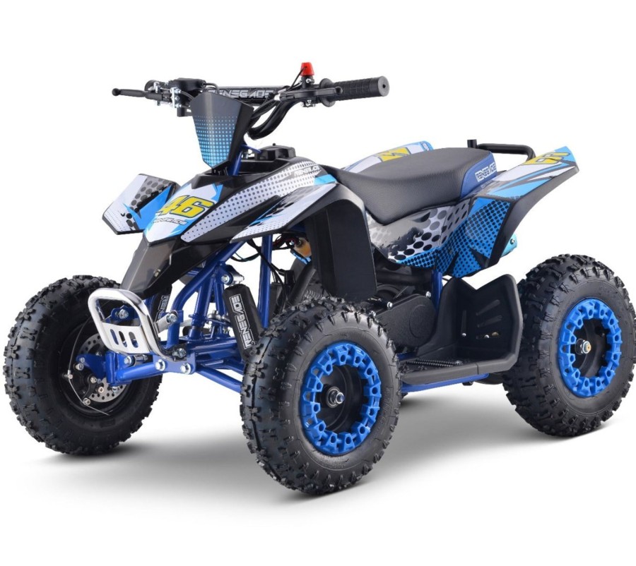 Ride On Toys OutdoorToys Kids Petrol Quad Bikes | Renegade Lt50A Petrol Quad Bike - Blue