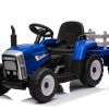 Ride On Toys OutdoorToys Ride On Tractors | Children'S Electric 12V Ride On Tractor With Trailer And Remote