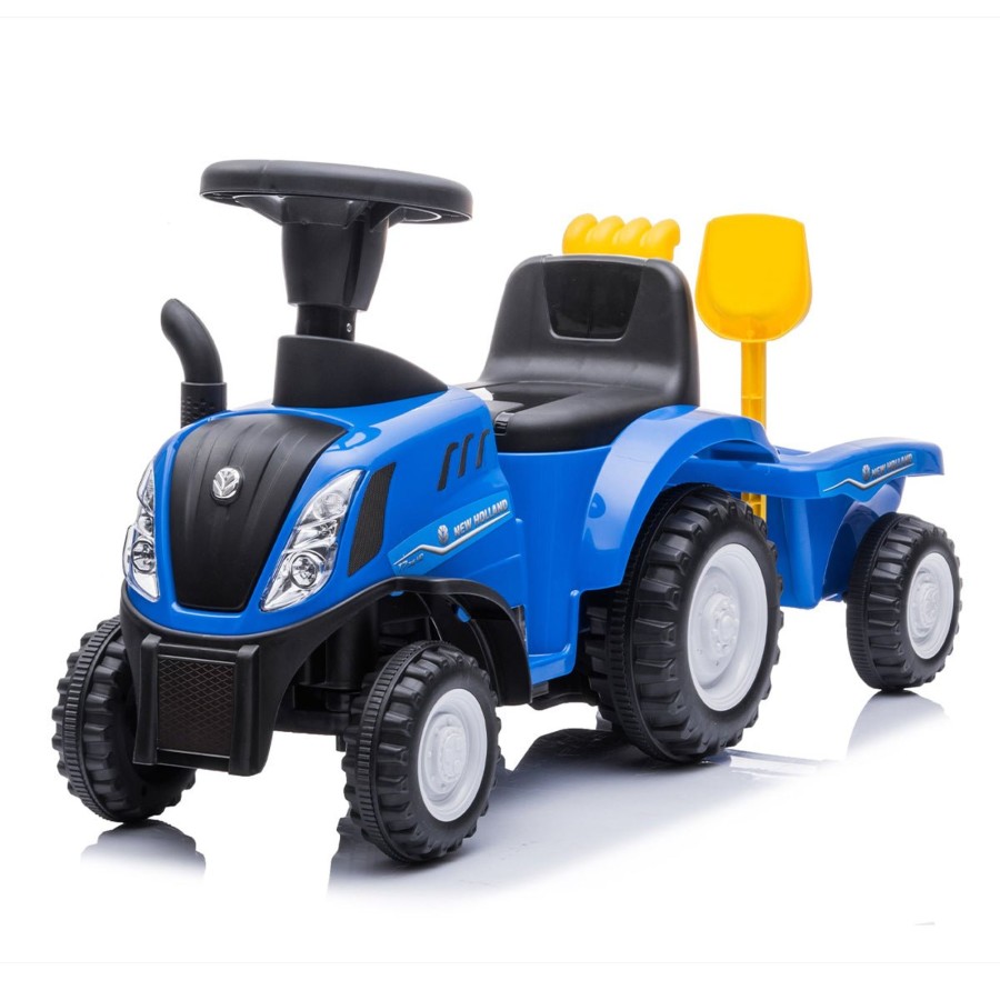 Ride On Toys OutdoorToys Ride On Tractors | New Holland Foot To Floor Ride On Tractor