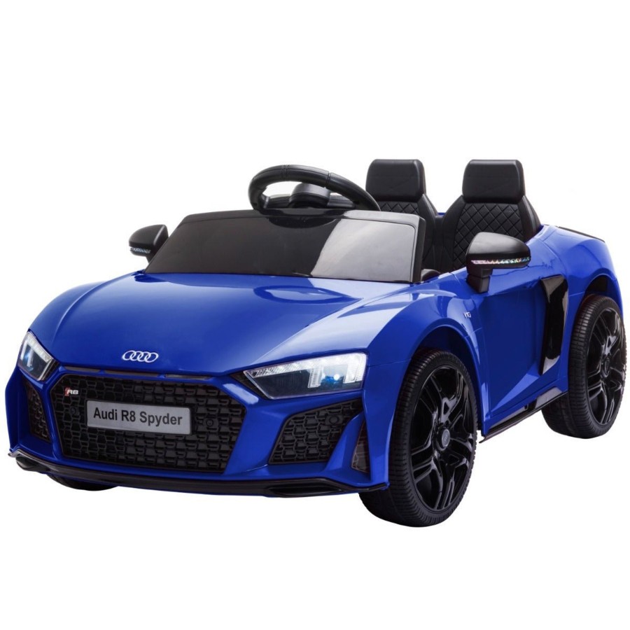 Ride On Toys OutdoorToys Ride On Cars | Audi R8 Spyder 12V Children'S Ride On Car Latest Model