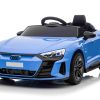 Ride On Toys OutdoorToys Ride On Cars | Licensed Audi Rs E-Tron Gt Kids Electric 12V Ride On Car - Blue