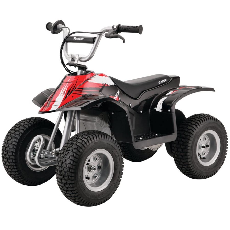 Ride On Toys OutdoorToys Kids Electric Quad Bikes | Razor 24V Dirt Quad Electric Ride On Quadbike - Black