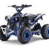 Ride On Toys OutdoorToys Kids Petrol Quad Bikes | Renegade Race-X Mx110 4-Stroke 110Cc Petrol Quad - Blue