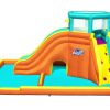 Swimming Pools OutdoorToys Inflatable Water Slides | Bestway H20Go! Tidal Tower Mega Inflatable Water Park Bw53385