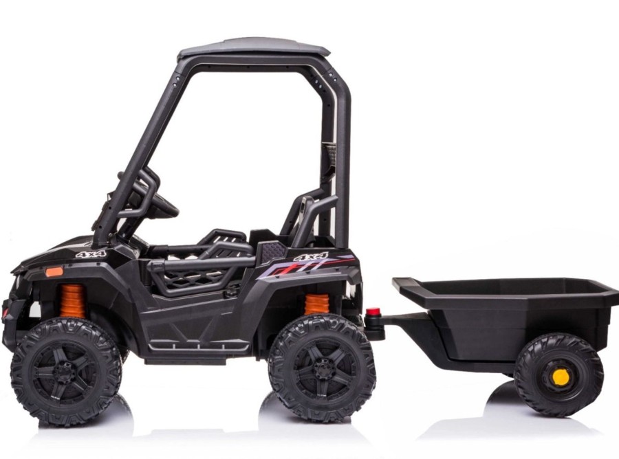 Ride On Toys OutdoorToys Ride On Jeeps | Renegade Combi Utv 12V Ride On Jeep High Top Model + Trailer