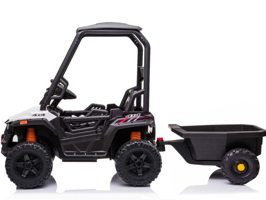 Ride On Toys OutdoorToys Ride On Jeeps | Renegade Combi Utv 12V Ride On Jeep High Top Model + Trailer