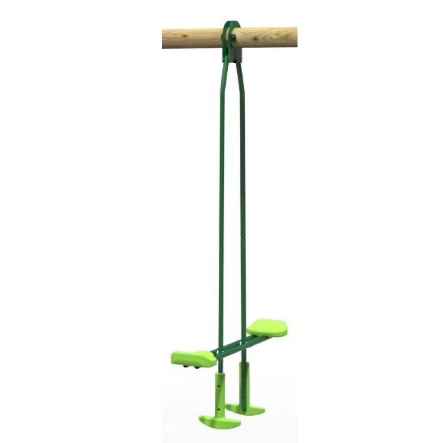 Swings OutdoorToys Swing Accessories | Rebo 2 Person Glider To Fit Rebo Round Wood Swing Frames Only - Green