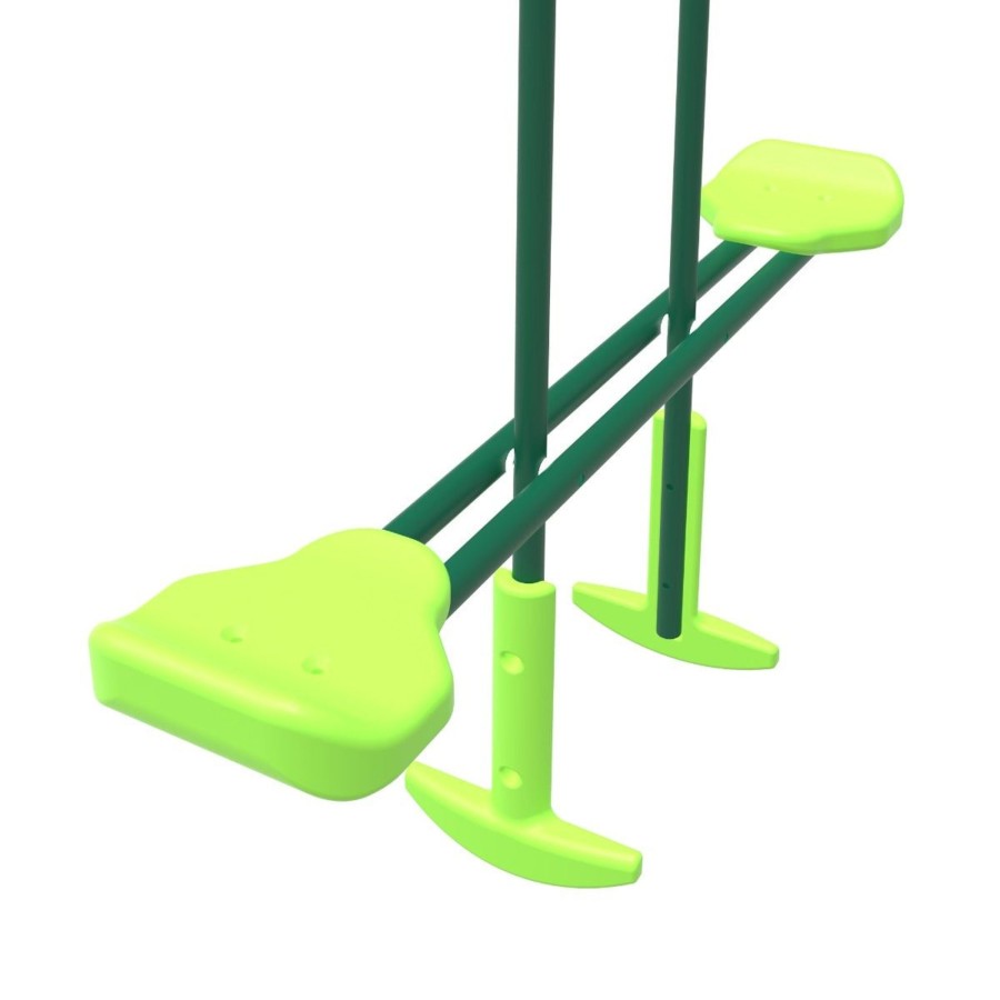 Swings OutdoorToys Swing Accessories | Rebo 2 Person Glider To Fit Rebo Round Wood Swing Frames Only - Green