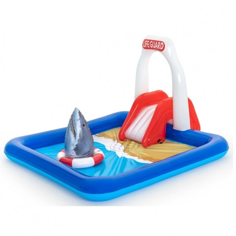 Swimming Pools OutdoorToys Paddling Pools | Bestway Lifeguard Tower Play Centre Bw53079