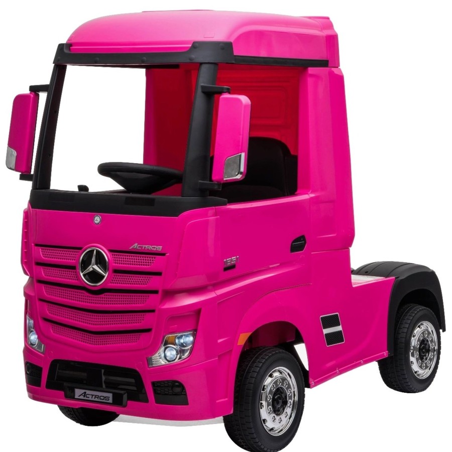 Ride On Toys OutdoorToys Ride On Jeeps | Licensed Mercedes-Benz Actros 12V Ride On Lorry