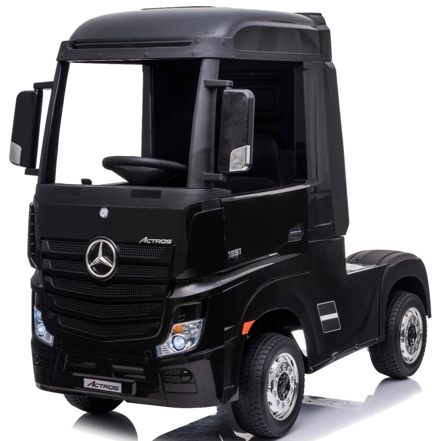 Ride On Toys OutdoorToys Ride On Jeeps | Licensed Mercedes-Benz Actros 12V Ride On Lorry