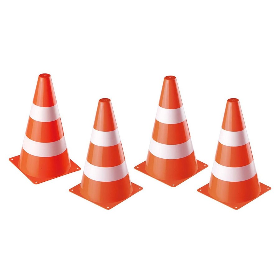 Ride On Toys OutdoorToys Ride On Toy Accessories | Outdoortoys 4 Piece Training Cone Set - 24Cm