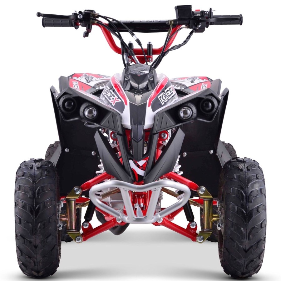 Ride On Toys OutdoorToys Kids Petrol Quad Bikes | Renegade Race-X Mx110 4-Stroke 110Cc Petrol Quad - Red