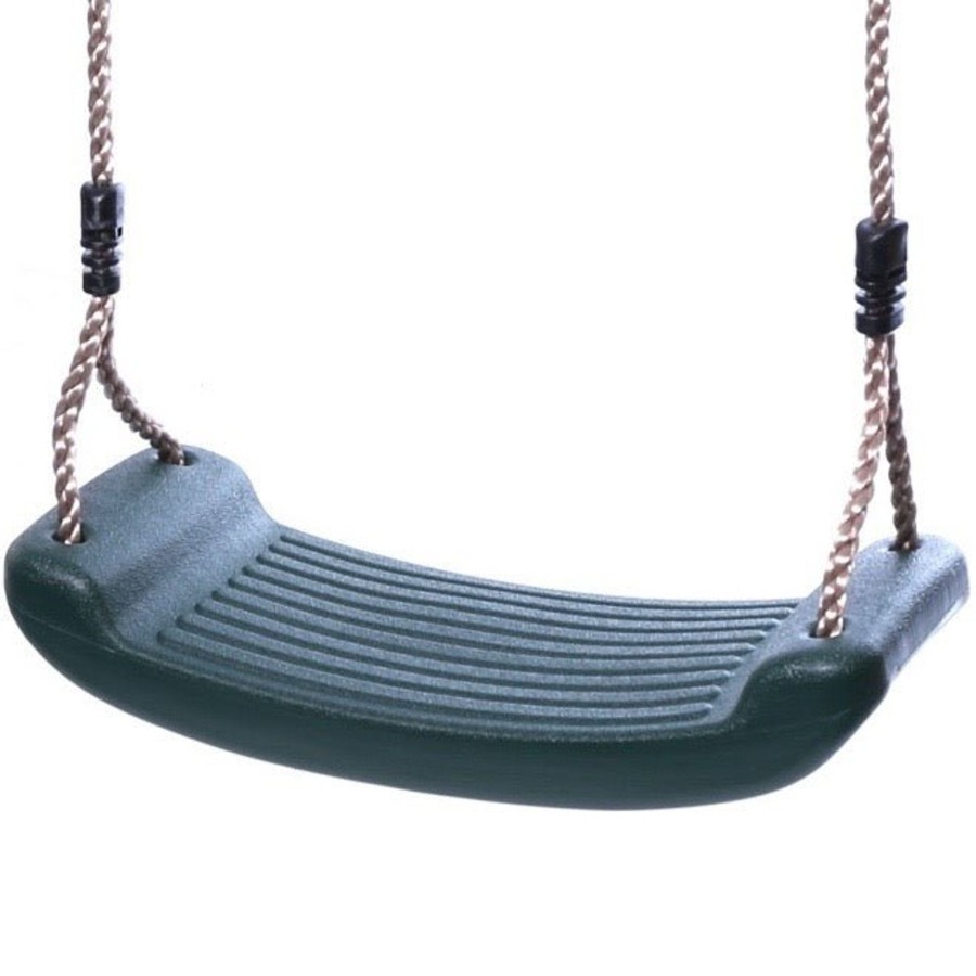 Swings OutdoorToys Swing Accessories | Rebo Swing Seat - Dark Green