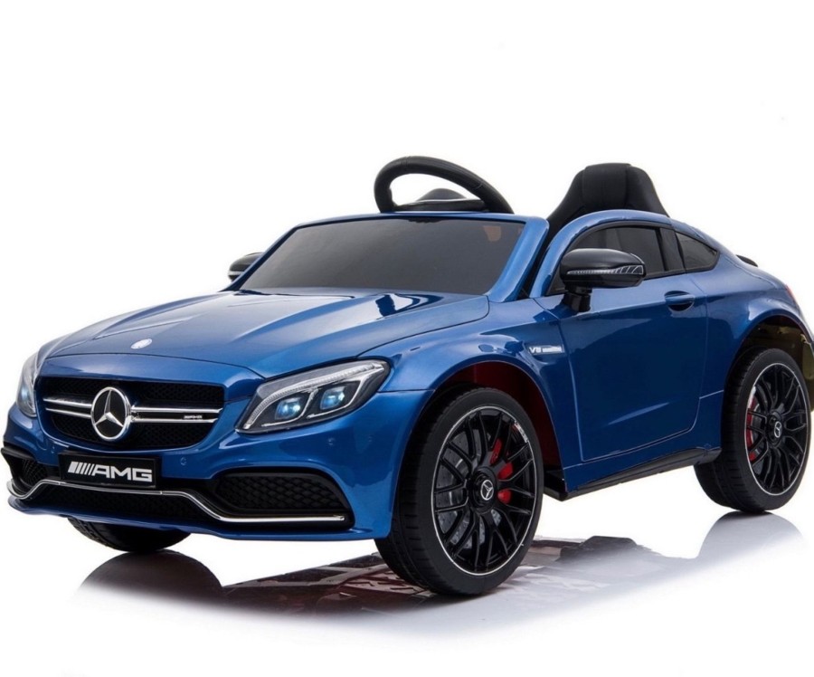 Ride On Toys OutdoorToys Ride On Cars | Licensed Mercedes-Benz C-Class 12V Children'S Battery Ride On Car