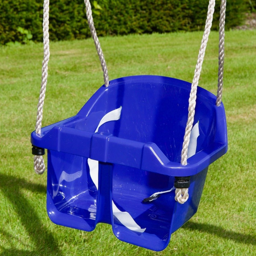 Garden Toys OutdoorToys Baby Toys | Rebo Toddler Swing Seat - Blue