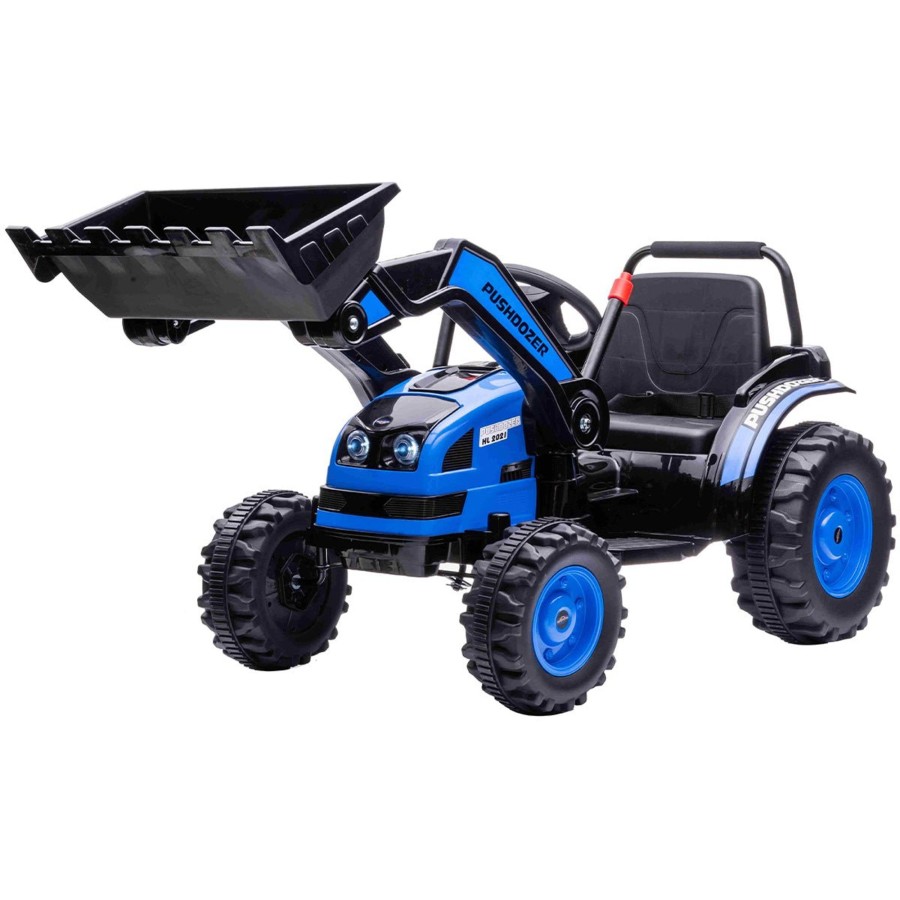 Ride On Toys OutdoorToys Ride On Tractors | Outdoortoys 12V Electric Ride On Tractor With Working Bucket