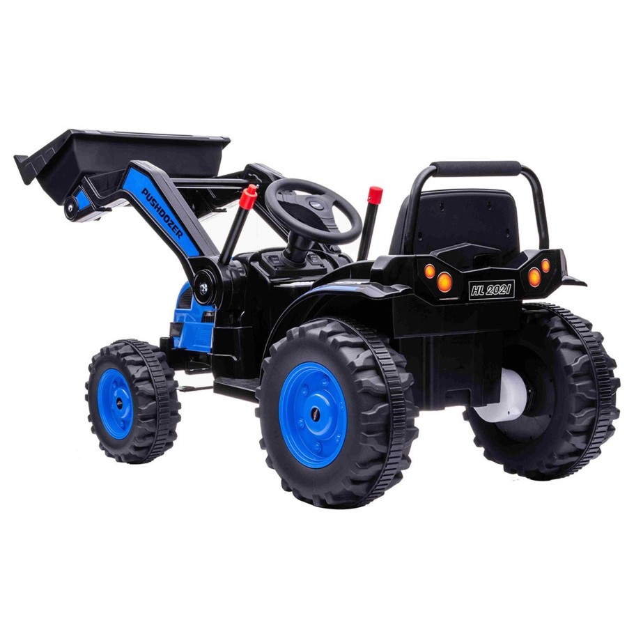 Ride On Toys OutdoorToys Ride On Tractors | Outdoortoys 12V Electric Ride On Tractor With Working Bucket