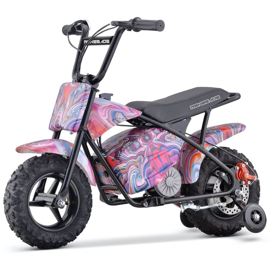 Ride On Toys OutdoorToys Kids Electric Motorbikes | Special Edition Renegade Mk250 Kids 24V Electric Dirt Bike - Nails