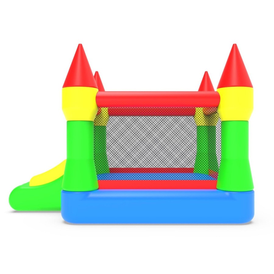 Garden Toys OutdoorToys Bouncy Castles | Bounceland Inflatable Bouncy Castle With Blower - Classic Castle Bouncer