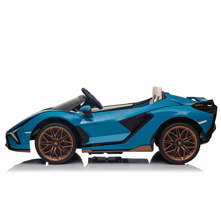 Ride On Toys OutdoorToys Ride On Cars | Lamborghini Sian 12V Electric Ride On Car 2 Seat