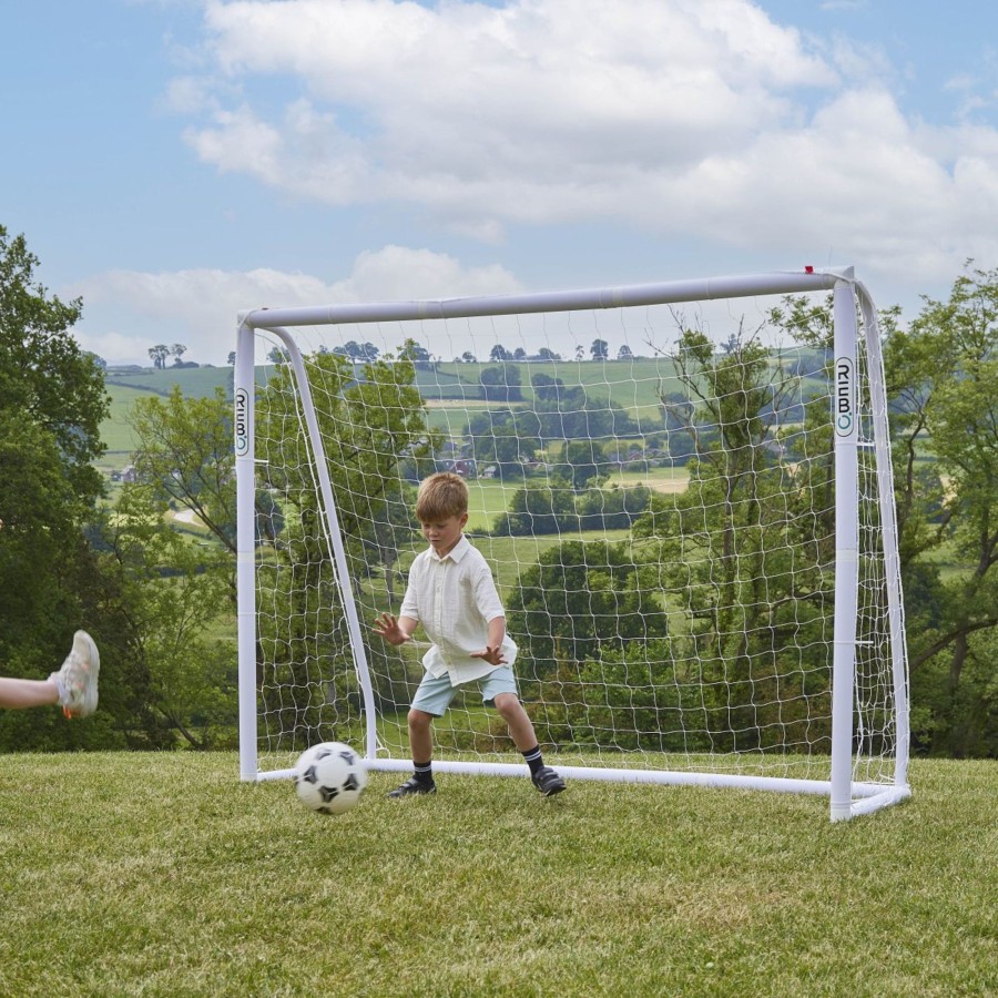 Garden Toys OutdoorToys Football Goals | Rebo Portable Pvc Locking Football Goal - 8 X 6Ft