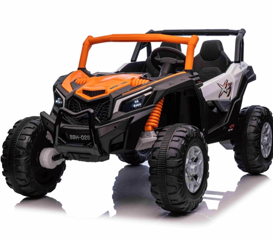 Ride On Toys OutdoorToys Ride On Jeeps | Off Road X3 Utv Kids Electric 2 Seater 12V Ride On Jeep