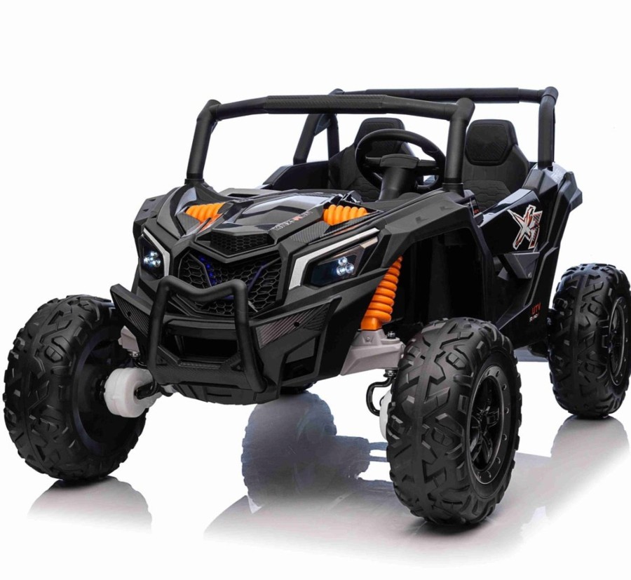 Ride On Toys OutdoorToys Ride On Jeeps | Off Road X3 Utv Kids Electric 2 Seater 12V Ride On Jeep