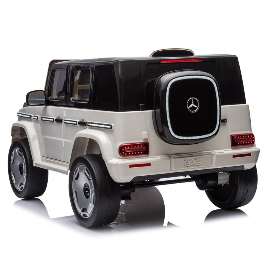 Ride On Toys OutdoorToys Ride On Jeeps | Mercedes Benz Eqg 12V Electric Ride On Jeep