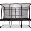 Trampolines OutdoorToys Rectangle Trampolines | Rebo Altitude Rectangle 10Ft X 14Ft Trampoline And Safety Enclosure - Altitude 1400