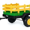 Ride On Toys OutdoorToys Ride On Toy Accessories | Peg Perego John Deere Dual Force Trailer