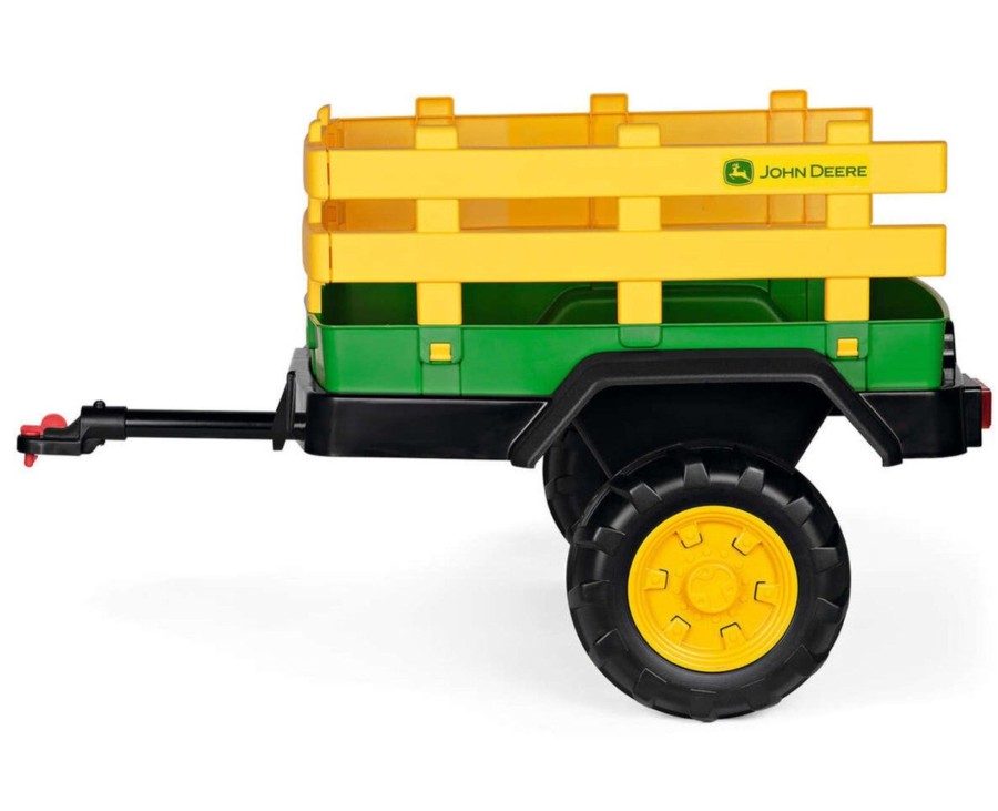 Ride On Toys OutdoorToys Ride On Toy Accessories | Peg Perego John Deere Dual Force Trailer