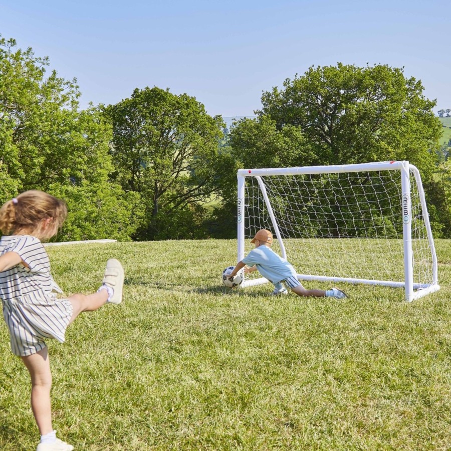 Garden Toys OutdoorToys Football Goals | Rebo Portable Pvc Locking Football Goal - 6 X 4Ft