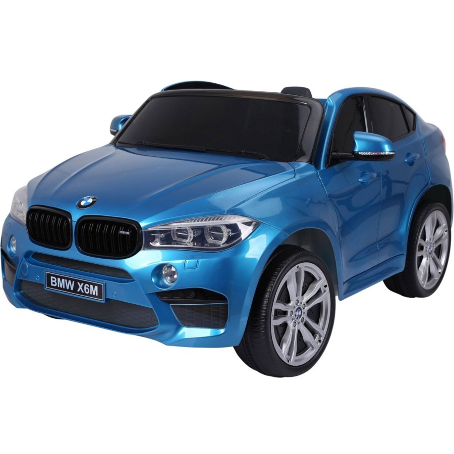 Ride On Toys OutdoorToys Ride On Cars | Bmw X6M 12V Electric Two-Seater Ride On Car - Blue