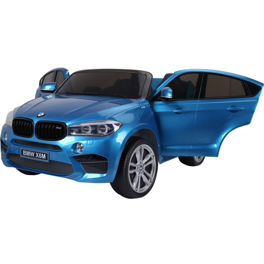 Ride On Toys OutdoorToys Ride On Cars | Bmw X6M 12V Electric Two-Seater Ride On Car - Blue